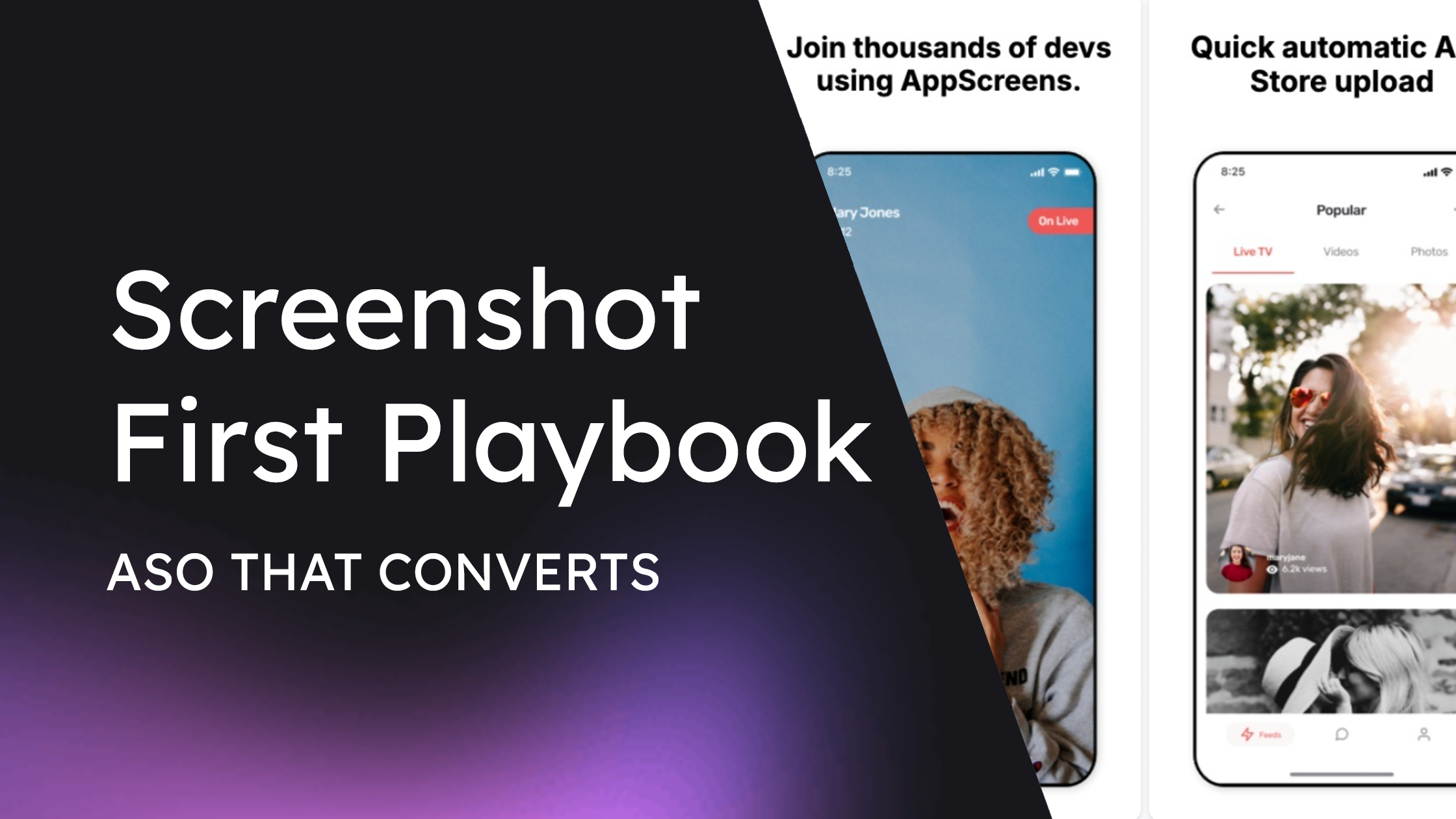 Screenshot-First Playbook